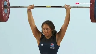 2016 European Weightlifting Championships, Women 63 kg  Тяжелая Атлетика. Чемпионат Европы