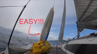 Launching an Asymmetric Spinnaker - It's Easy!!!