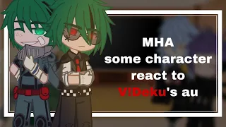 mha some characters react to villain deku’s aus // mha // my au // GC