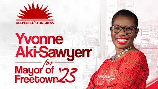 Mayor Yvonne Aki-Sawyer's Re-election Announcement