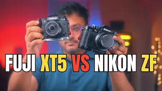Fujifilm X-T5 vs. Nikon Zf: Who wins?
