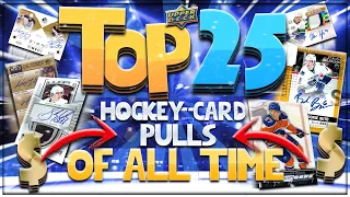 Top 25 Hockey Card Pulls of All-Time (On YouTube)