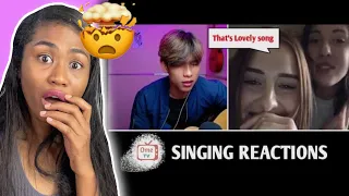 Randy Dongseu - Nyanyi lagu Russia ke penyanyi Russia,, Reaksi mereka | Reaction