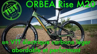 Maxi test ORBEA Rise M20 2023    Léger, performant et pas ( trop !!! ) cher 😇