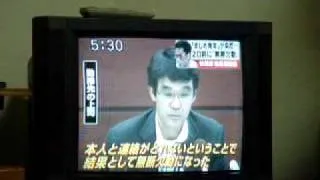 テレビを叩いて直す