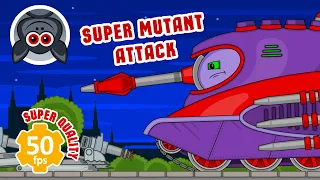 Super Mutant Attack. "Space Invaders". Tank animation