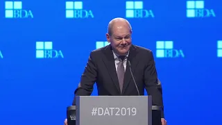 Deutscher Arbeitgebertag 2019 - Rede von Olaf Scholz