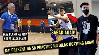 Kai Sotto SABAK agad sa PRACTICE NG GILAS | Coach CHOT may espesyal na PLAY para kina Kai at JC!