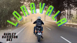 MUMBAI TO LONAVALA BIKE RIDE | MUMBAI | LONAVALA | Harley Davidson 883 | Sun J Vlogs