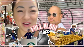 FULL Family Vlog *Morning STREET FOOD & Bangkok Icon Siam| JustSissi