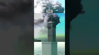 World Trade Center 1973-2000 vs 2001😶🔥#shorts #viral