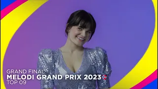 🇳🇴 norsk melodi grand prix 2023 | final | my top 9 | (norway eurovision 2023)