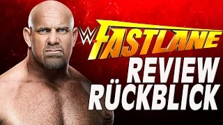 WWE Fastlane 2017 RÜCKBLICK / REVIEW