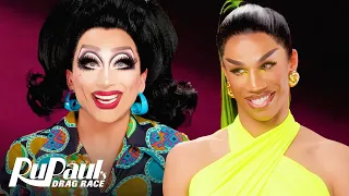 The Pit Stop S15 E13 🏁 | Bianca Del Rio & Naomi Smalls Pose! | RuPaul’s Drag Race S15