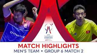 Yang Wang (SVK) vs Wong Chun Ting (HKG) | MT G6 - Match 2 | #ITTFWorlds2024