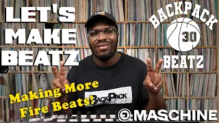 Making Fire Beats! | Let's Make Beatz | Chopping Beats on Maschine Studio