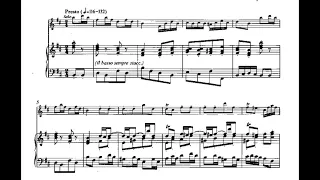 Bach - Badinerie (piano accompaniment)