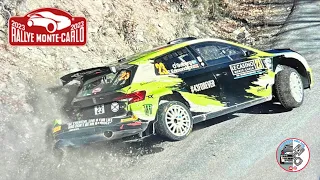 Rally Montecarlo 2023 crash & show