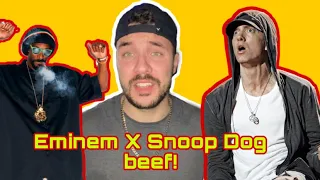 SNOOP DOG RESPONDS TO EMINEM “better hope I don’t respond to that soft a$$ sh!t”