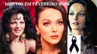 Famosos Falecidos em Fevereiro de 2024.