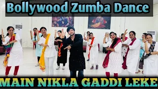 Main Nikla Gaddi Leke | Gadar 2 | Bollywood Dance Workout Choreography | Zumba Dance | With Vivek