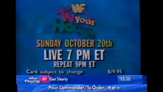 Commercial - WWF In Your House on Viewer's Choice Pay-Per-View (1996-10-20)