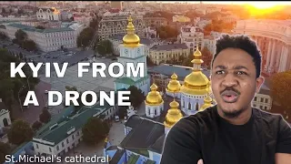 Best Views of KYIV 🇺🇦 Drone Video Reaction