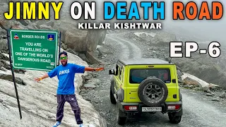 JIMNY On DEATH ROAD 😱 WORLD'S most  DANGEROUS ride | KILLAR KISHTWAR sach pass | Pangi valley