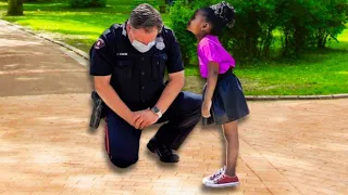 Black Girl Sleeps in Park Every Night, Police Officer Bursts into Tears When He Finds out Why!