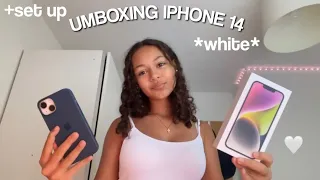 IPHONE 14 UNBOXING *white*