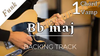 One Chord Backing Track - Funk - Bb Major - 100 bpm