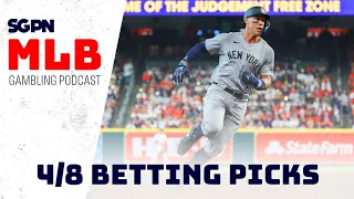 MLB Betting Predictions 4/8/24 - MLB Betting Picks