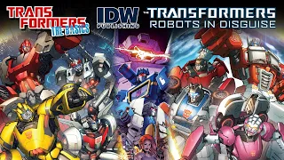 TRANSFORMERS: THE BASICS on IDW's ROBOTS IN DISGUISE