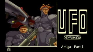 UFO Enemy Unknown (XCOM) - Amiga 1200 - Longplay - Part 1