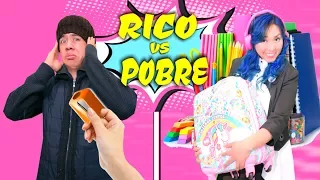 RICO VS POBRE 4 - MATERIAL ESCOLAR | El Musical de Palomitas Flow !!!