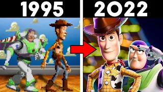 EVOLUÇÃO DO TOY STORY NOS GAMES