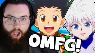 First Time REACTING to HUNTER X HUNTER Openings (1-6) Non Anime Fans!