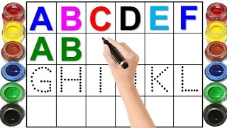 A to Z for kids | Collection for writing along dotted lines for toddlers |Abcd for kids |Abc song,65