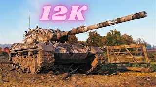 Leopard 1 - 12K Damage & Leopard 1 - 10K Damage 10 Kills  World of Tanks Gameplay (4K)