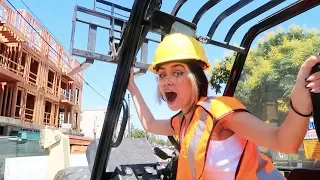 BECOMING A CONSTRUCTION WORKER FOR A DAY