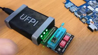 UFPI vs TL866, чтение SPI флеш 25 серии, скорость программатора