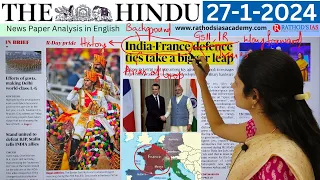 27-1-2024 | The Hindu Newspaper Analysis in English | #upsc #IAS #currentaffairs #editorialanalysis
