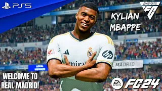 FC 24 - Real Madrid vs. Barcelona - La Liga 24/25 El Clasico Match Ft. Kylian Mbappe | PS5™ [4K60]