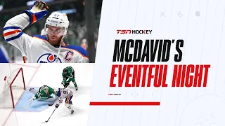 Breaking down an eventful night for McDavid in Oilers' Game 1 win