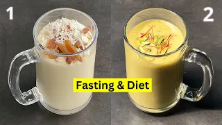 2 Healthy Fasting & Diet Recipes | Weight loss Recipes For Navratri & Ramadan | Summer Drink Recipes