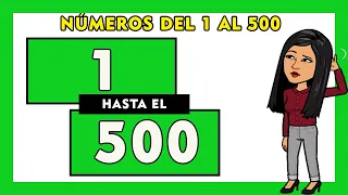 ✅Números del 1 al 500 en letras en español  | Spanish Numbers 1 - 500