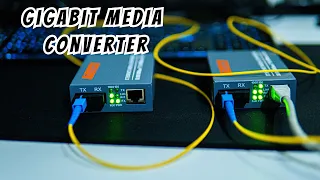 How to convert RJ45 (Ethernet) to Fiber Optical Internet for 100km transmission