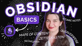 Obsidian Basics für Autoren | 1 Prinzip und 6 Methoden zur Organisation 📝💻🧠