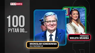 Bronisław Komorowski: Polska nigdy nie była tak bezpieczna jak dzisiaj | 100 PYTAŃ DO...