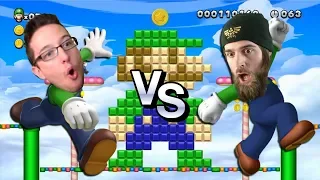 DGR vs RYUKAHR | New Super Luigi U Blind Race [Full Archive]